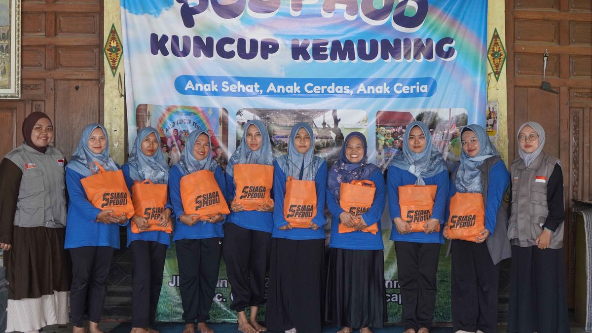 Apresiasi untuk Guru PAUD, Penyaluran Sembako sebagai Bentuk Kepedulian