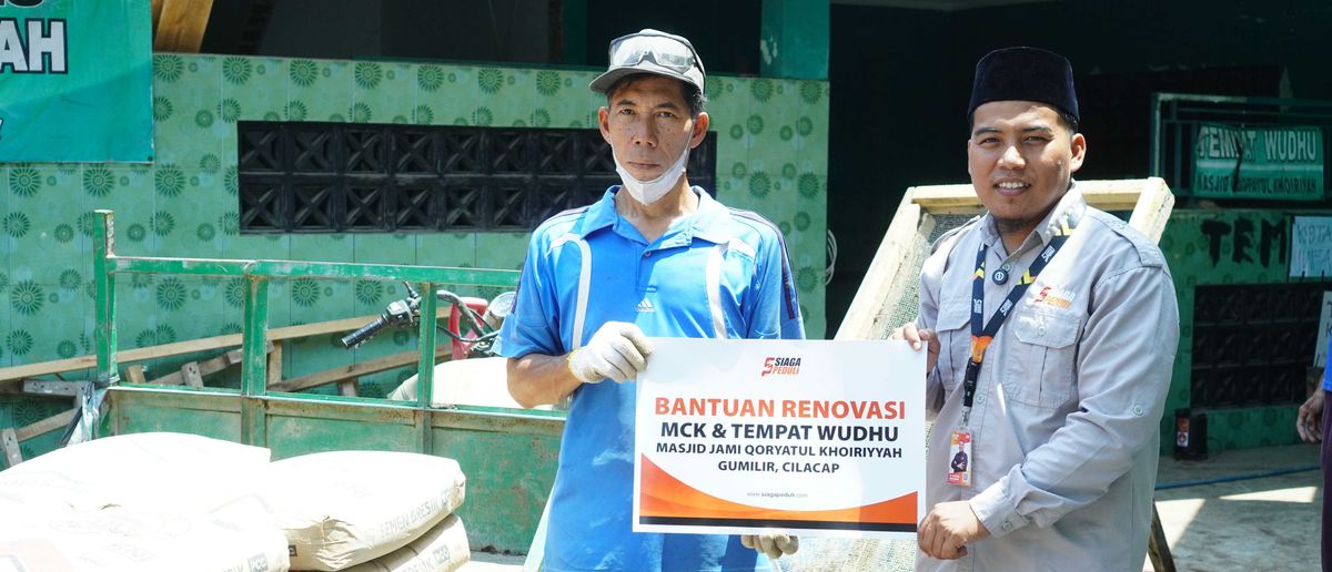 Renovasi MCK & Tempat Wudhu Masjid Jami Qoryatul Khoiriyyah Tuntas, Hadirkan Kenyamanan Beribadah bagi Jamaah